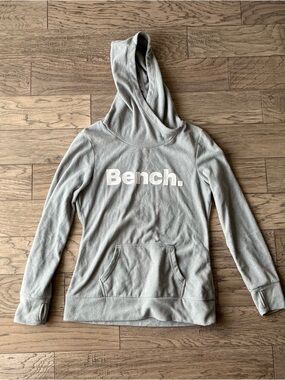 Bench Light Gray Pullover Hoodie Sweatshirt